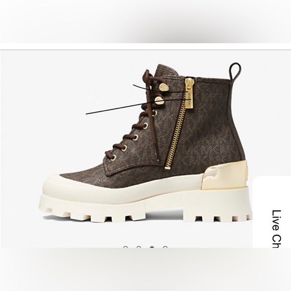 MICHAEL KORS
Payton Logo Combat Boot✨like new - Picture 8 of 10